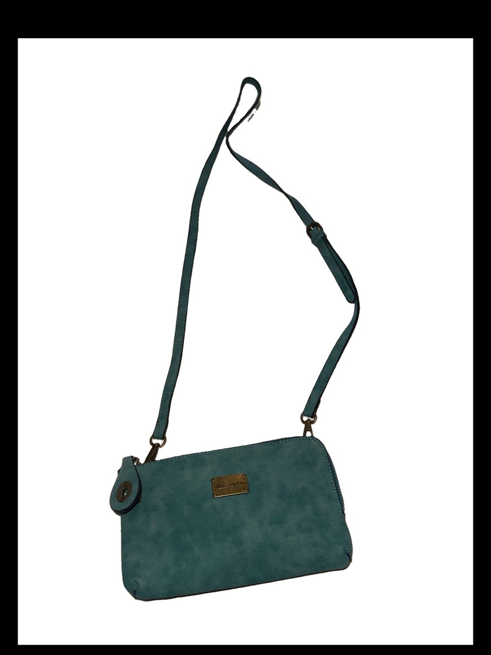 Liz Soto Teal Ella Crossbody Bag